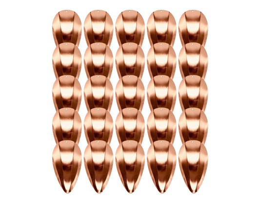 KOKOPROS® (ORIGINAL JET DODGER) - Jet Dodger Blanks Blanks 25 Pack Choose your color (Copper, Gold, Silver)