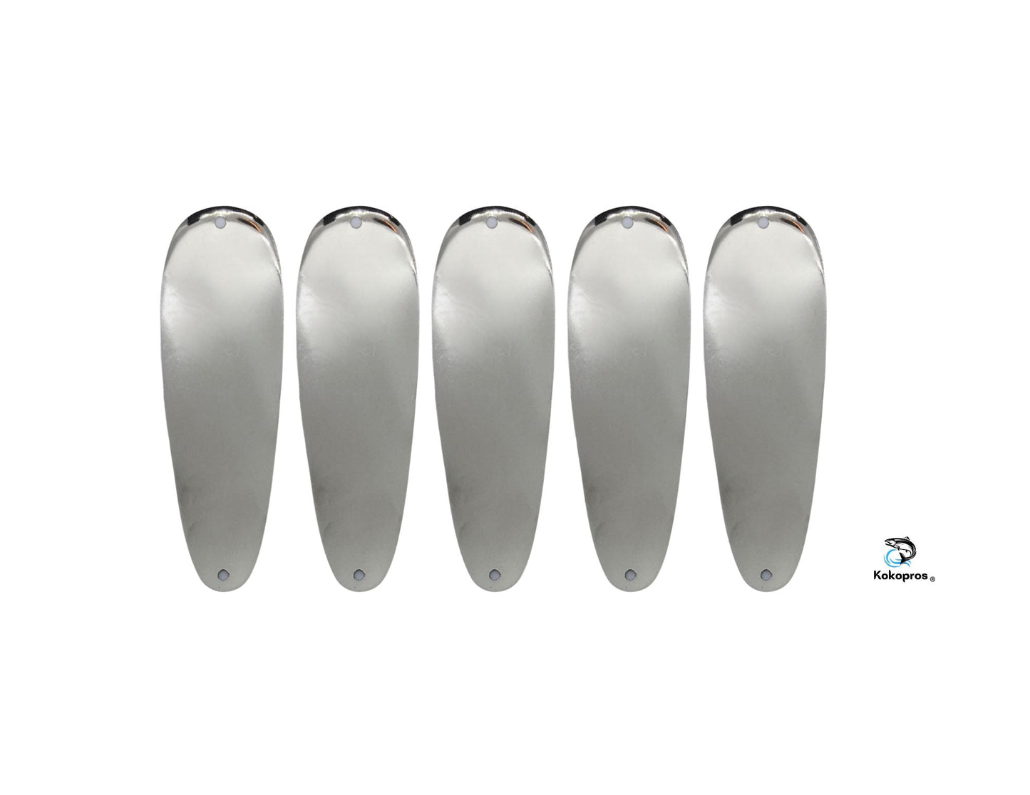 KOKOPROS® Teardrop Flashers, Blank 5 ½” (50PK)