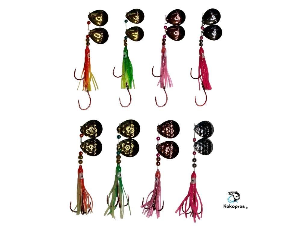 Kokopros Salmon Hoochies 5 Packs